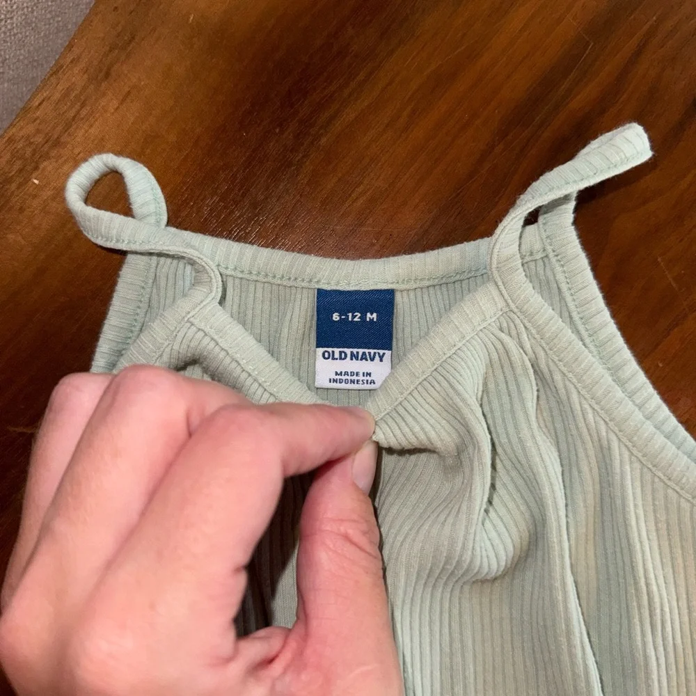 Old Navy Kids Ivory‎ Ribbed Jumpsuit